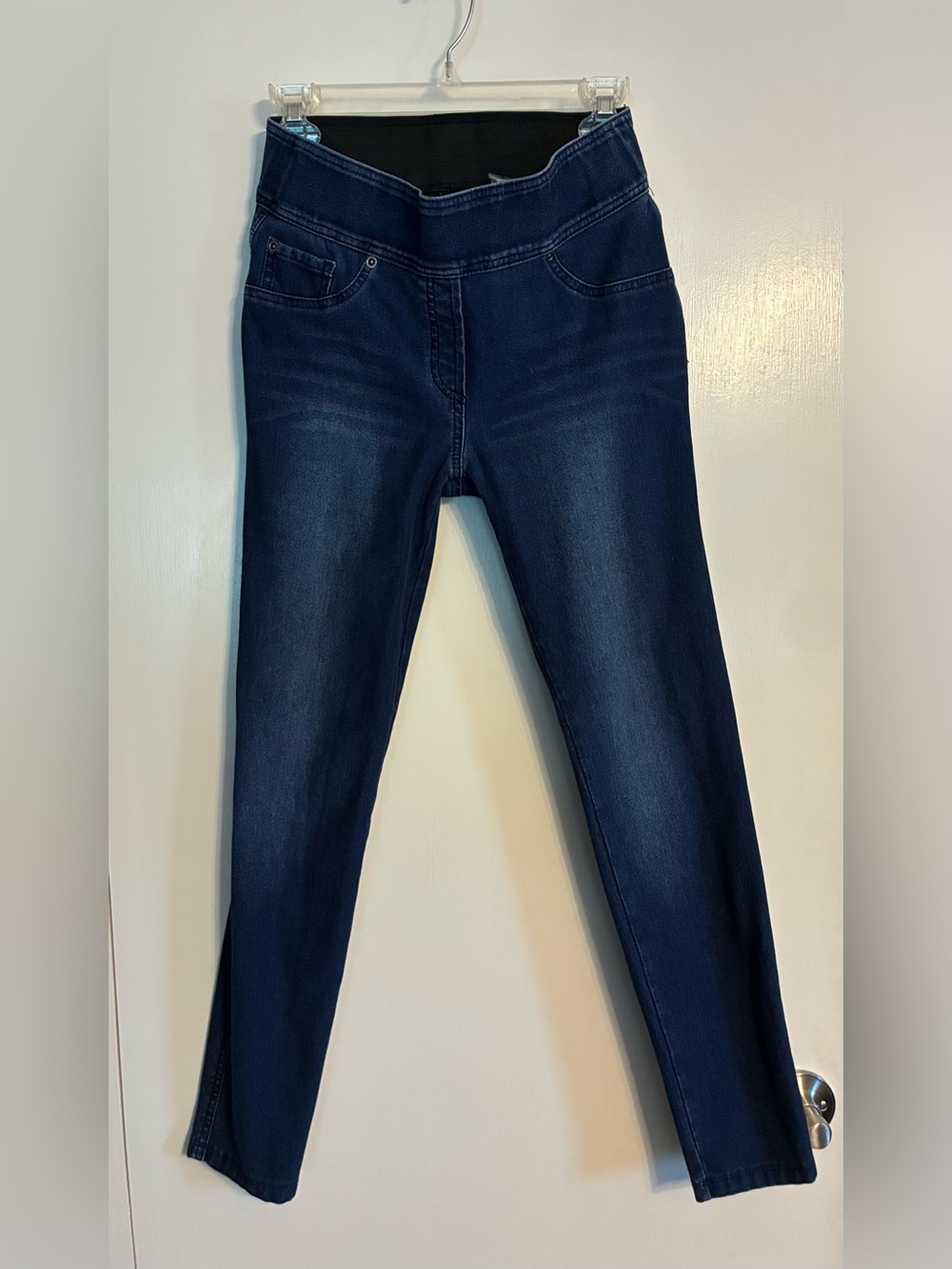 Women's Dark Blue Stretch Skinny Jeans